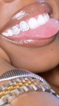 Silver with gems