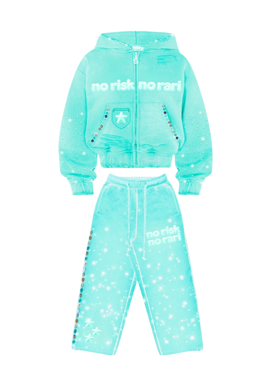 Turquoise Blue Tracksuit