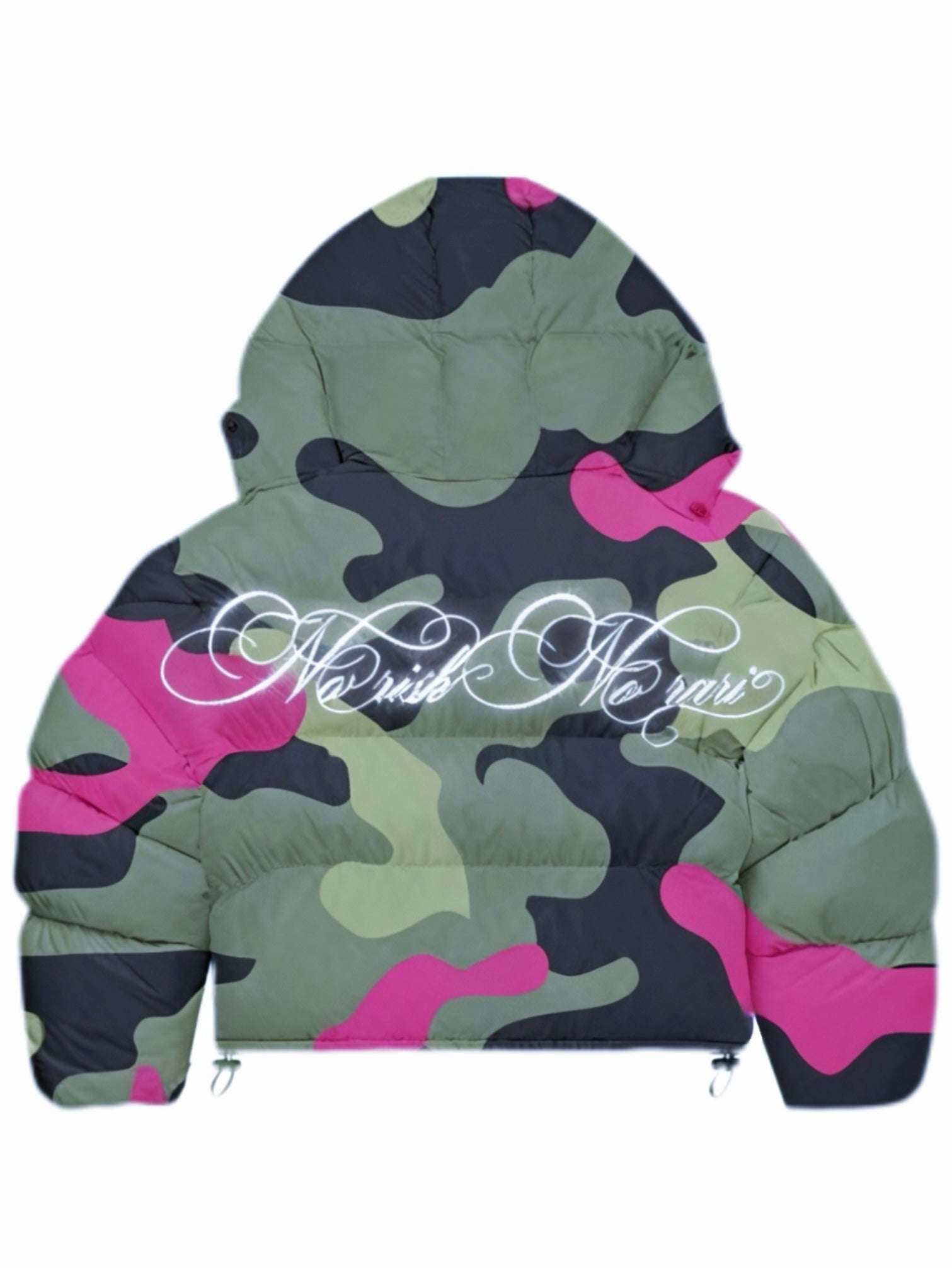Camo puffer jacket