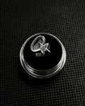Silver with gems