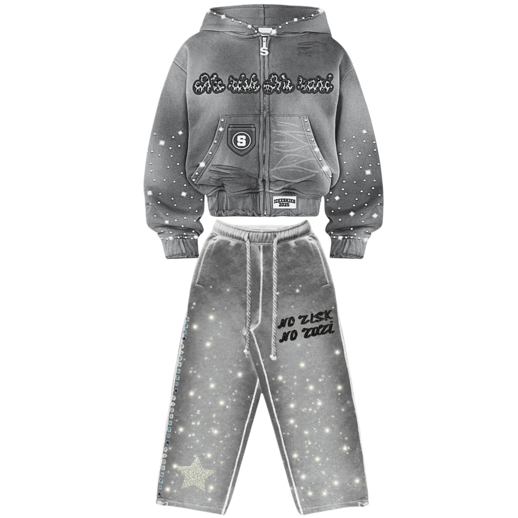 No Risk No Rari Tracksuit Dark Grey