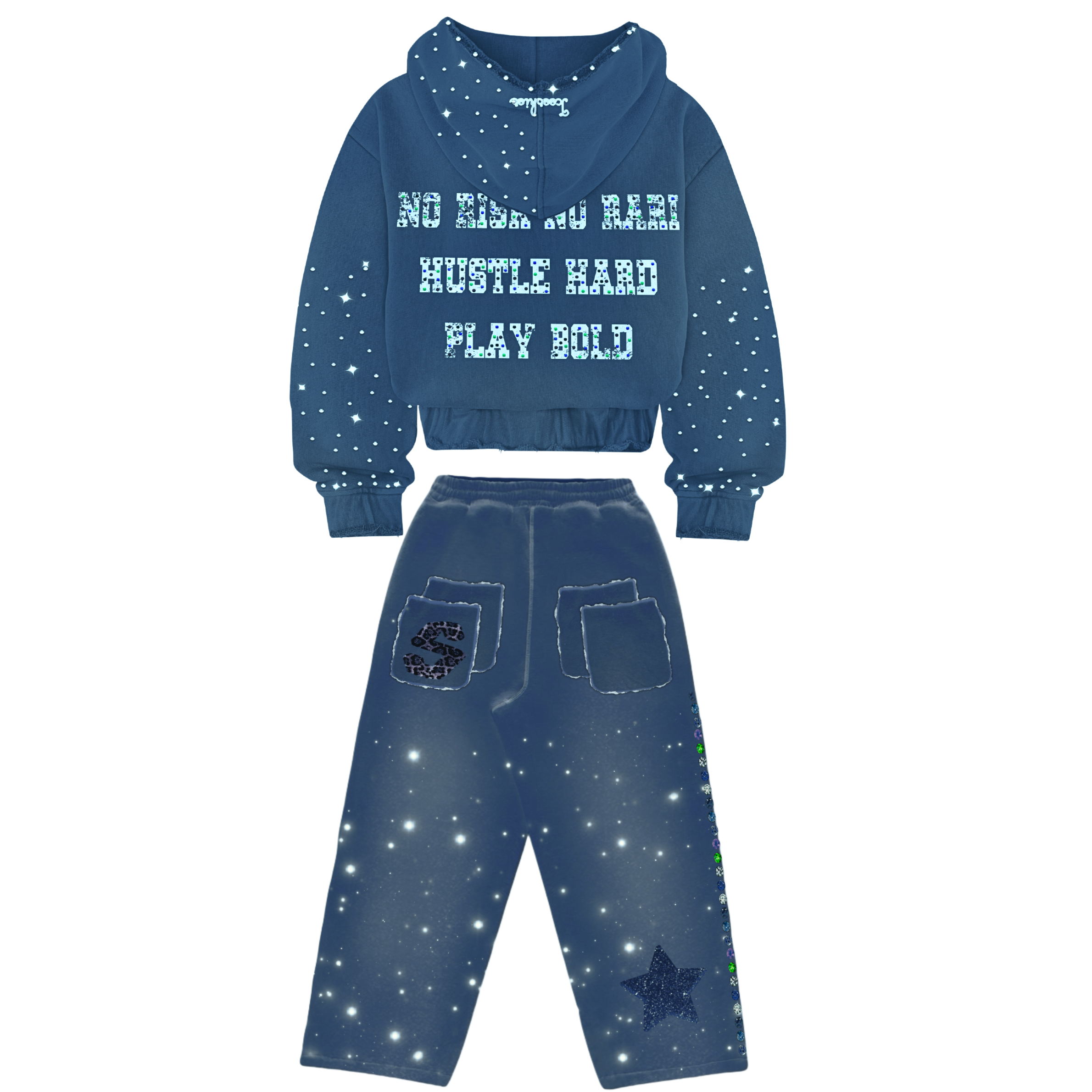 Navy Blue Tracksuit