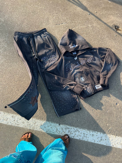 No Risk No Rari Tracksuit Dark Grey