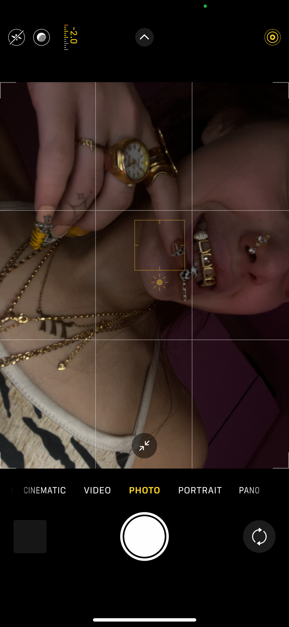 Grillz "upper teeth" gold