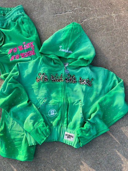 No Risk No Rari Tracksuit Mint Green