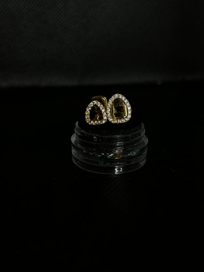 GRILLZ "double cap w gems"