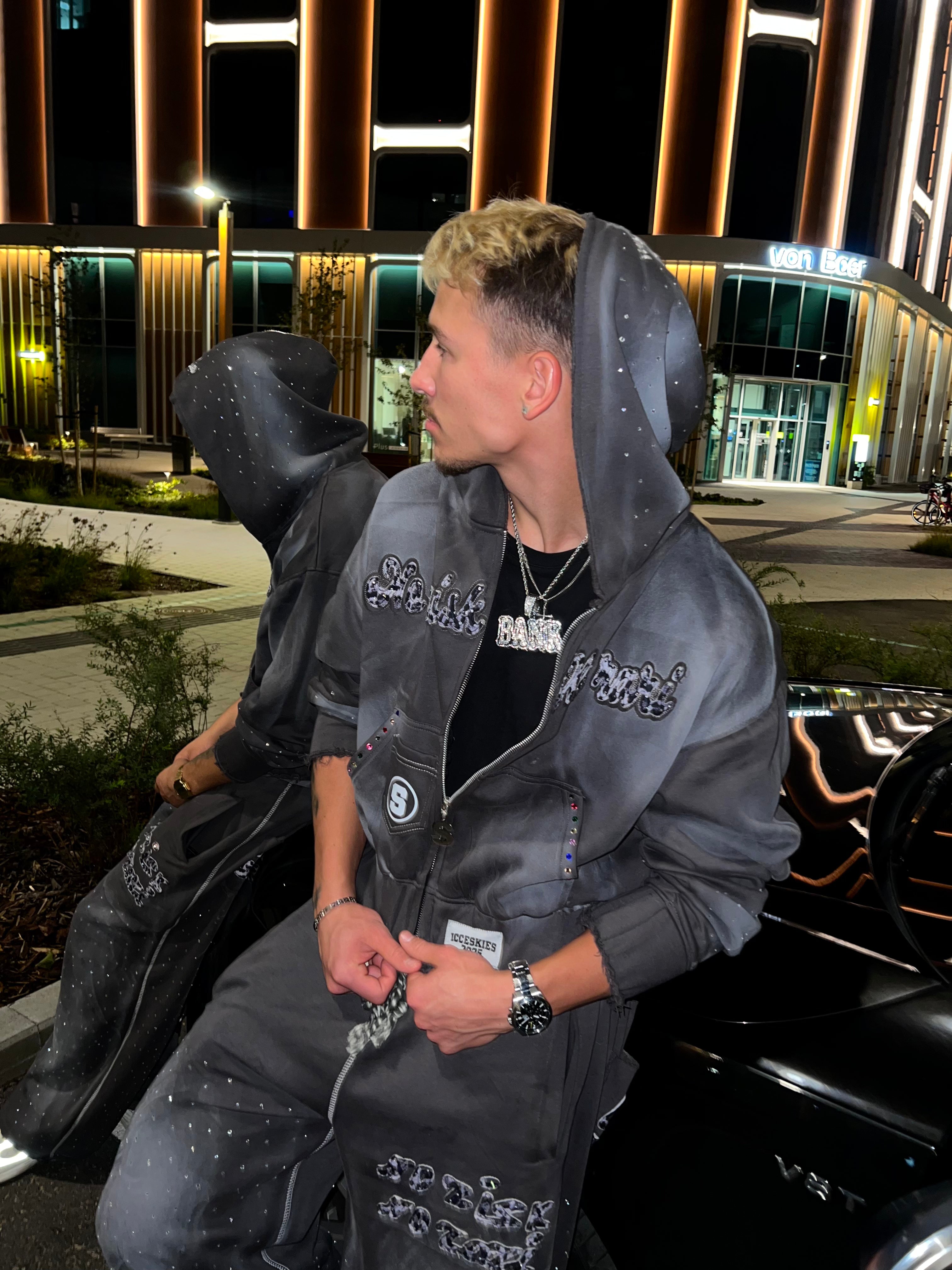 No Risk No Rari Tracksuit Dark Grey