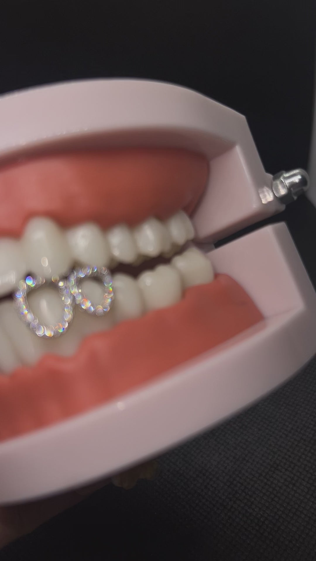 GRILLZ "double cap w gems"