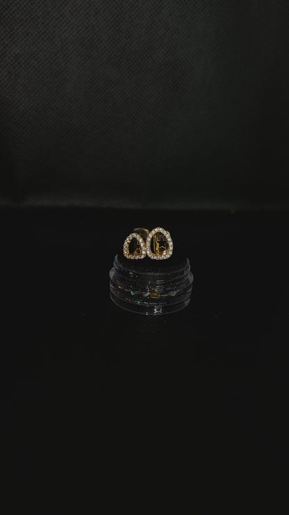 GRILLZ "double cap w gems"