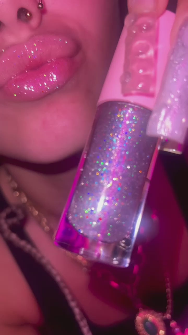 ICEESKIES glitter lip gloss